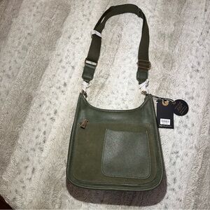 For June Posh Show. Green Crossbody Bag